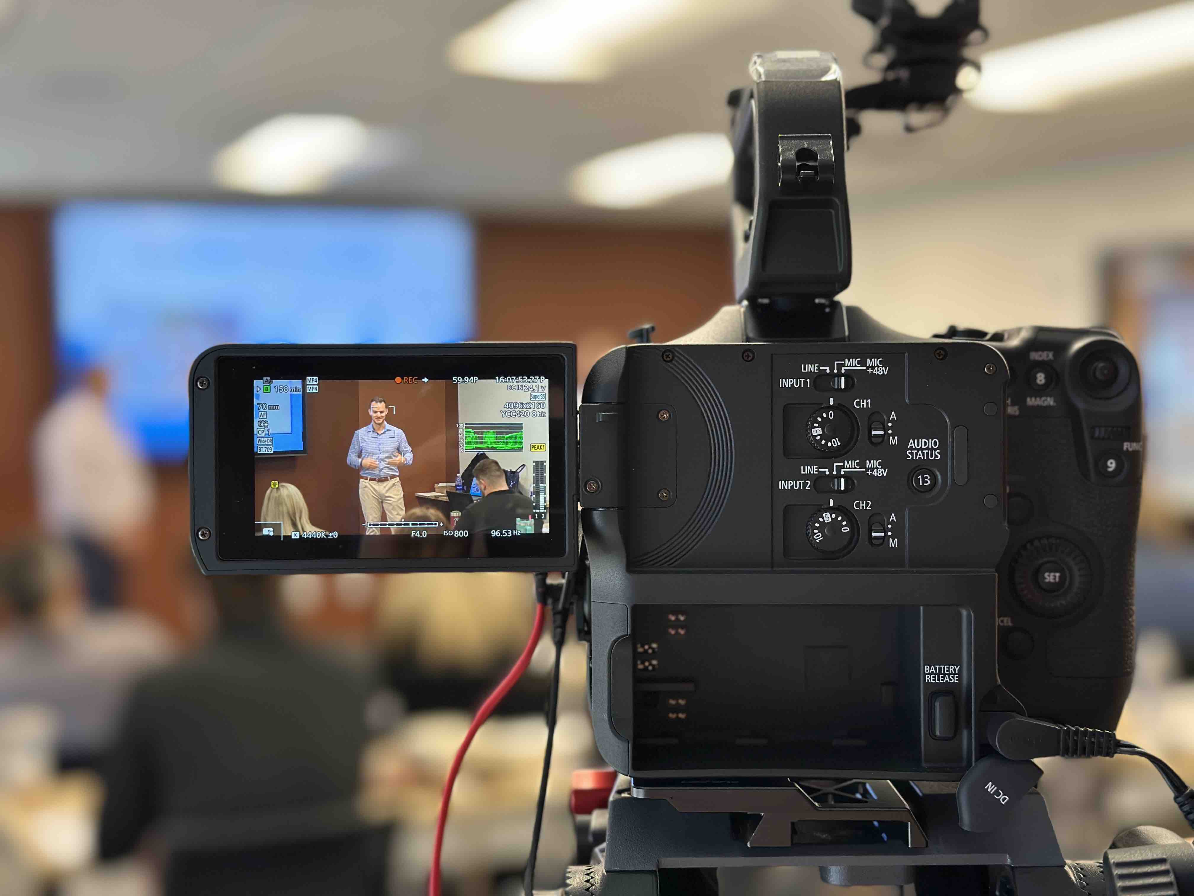 Educational and training video production